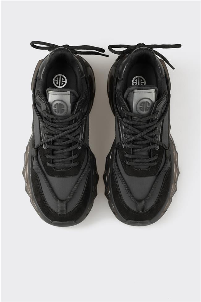 Siyah Kadın Spor Ayakkabı