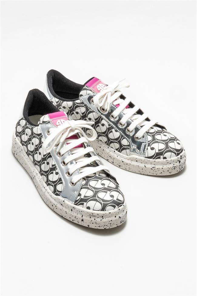 Siyah Kadın Spor Ayakkabı