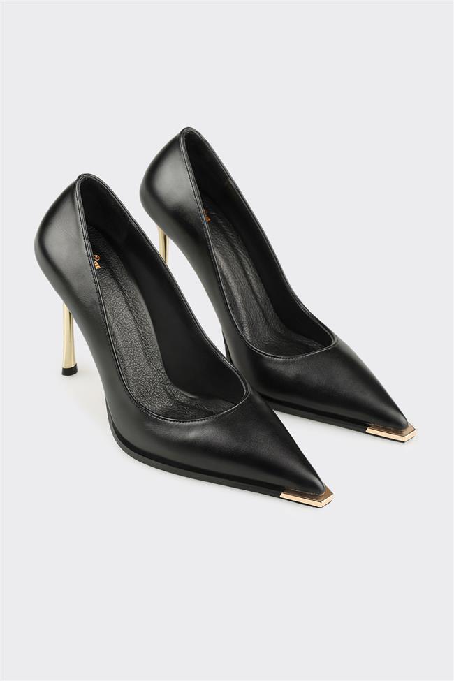 Siyah Kadın Stiletto