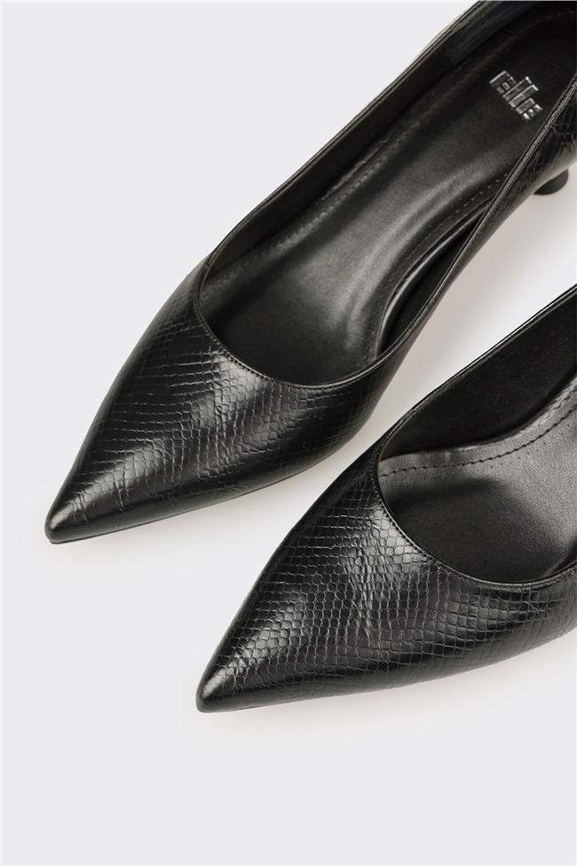 Siyah Kadın Stiletto