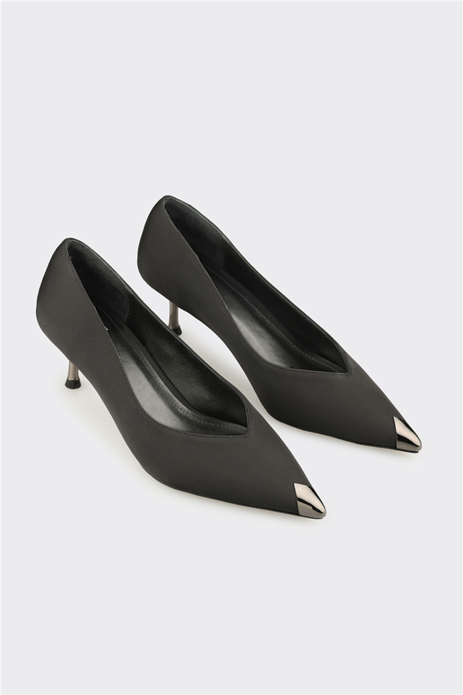 Siyah Kadın Stiletto