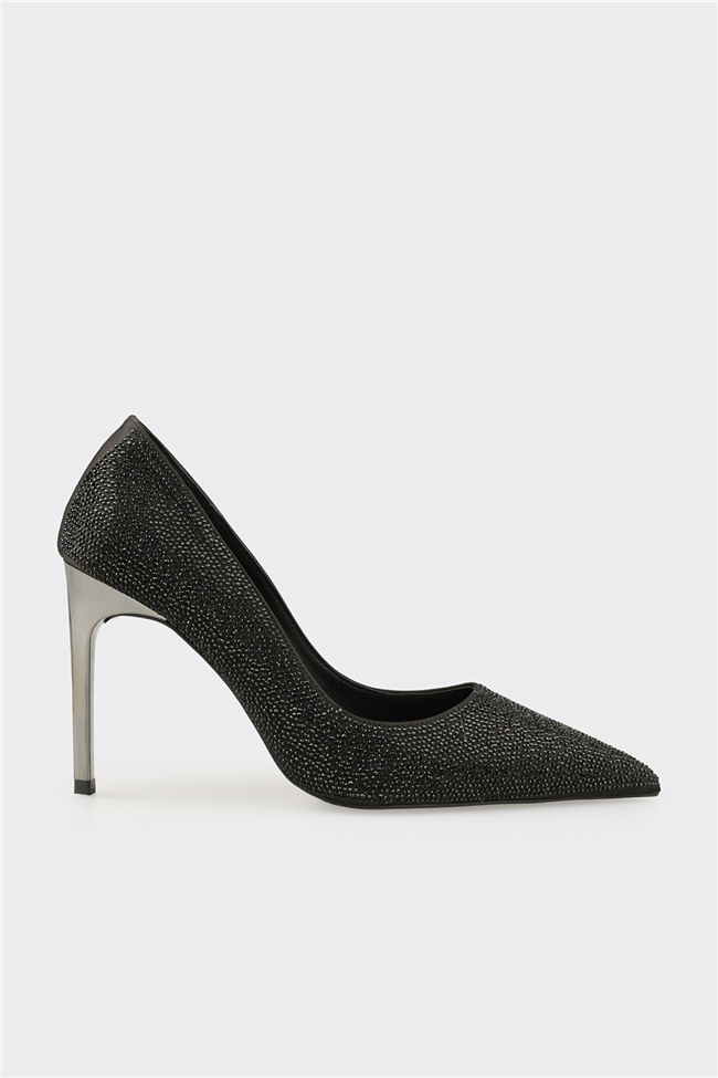 Siyah Kadın Stiletto