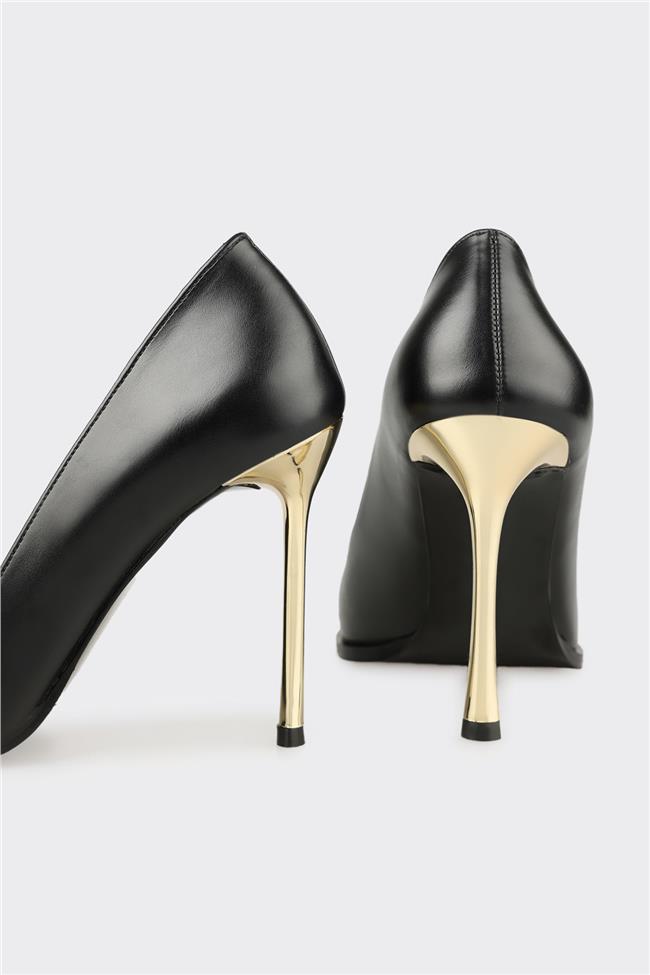 Siyah Kadın Stiletto