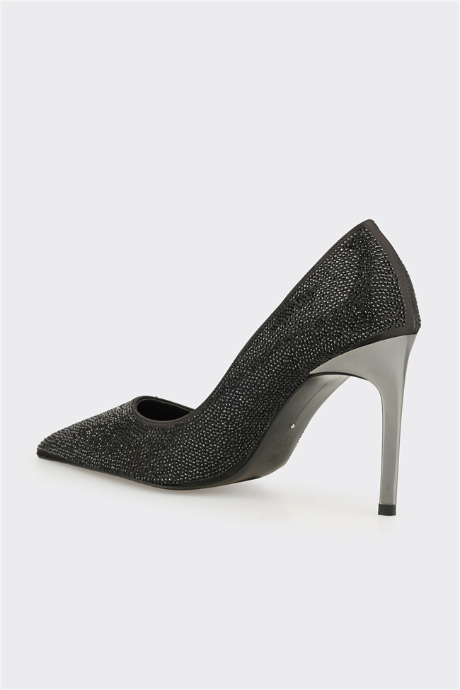 Siyah Kadın Stiletto