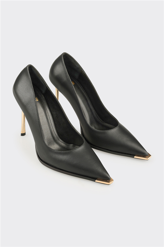 Siyah Kadın Stiletto