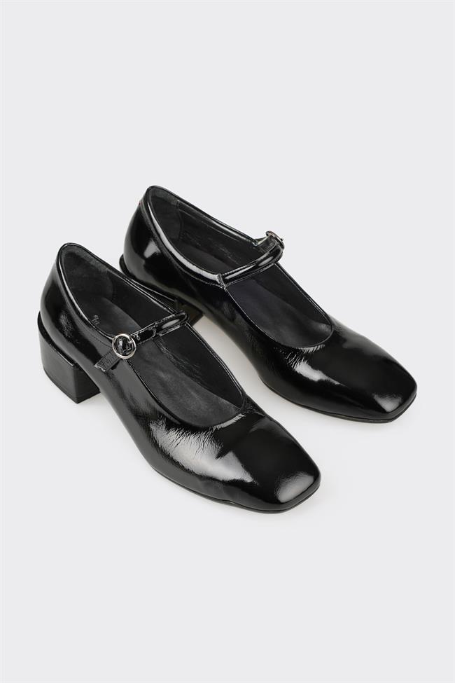 Siyah Kadın Topuklu Ayakkabı