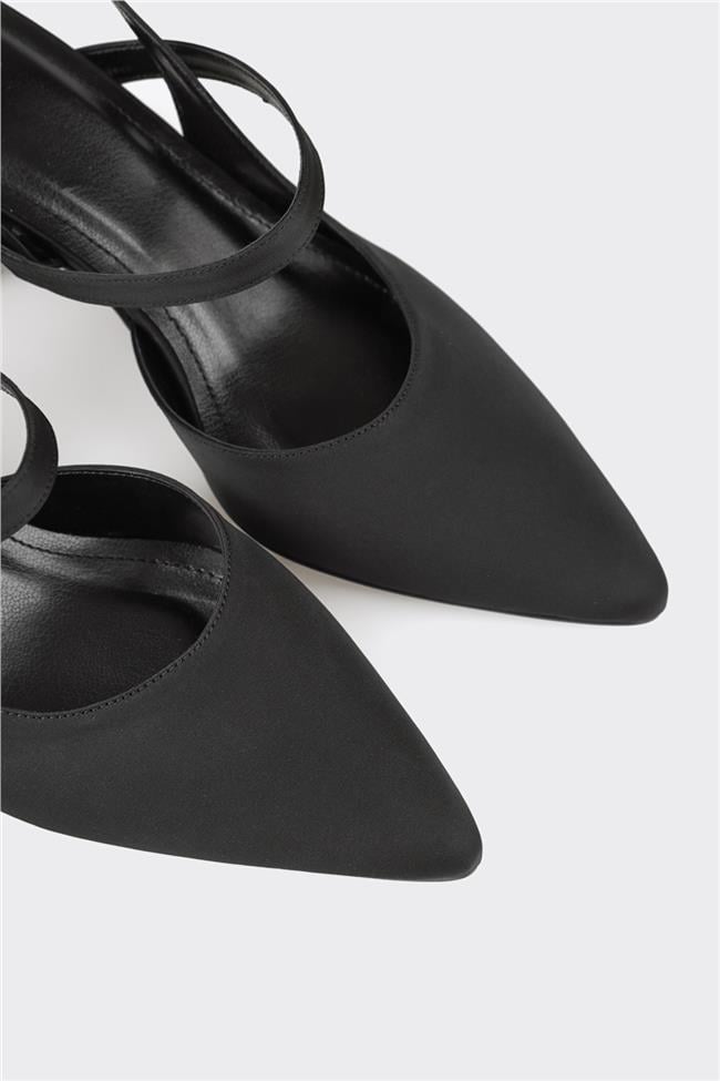 Siyah Kadın Topuklu Ayakkabı