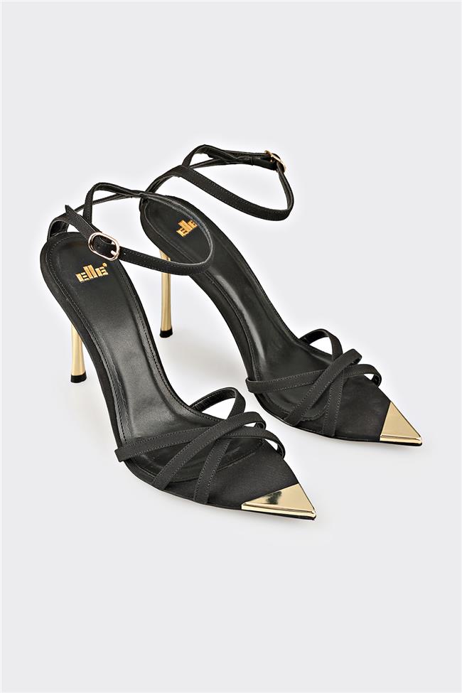 Siyah Kadın Topuklu Ayakkabı