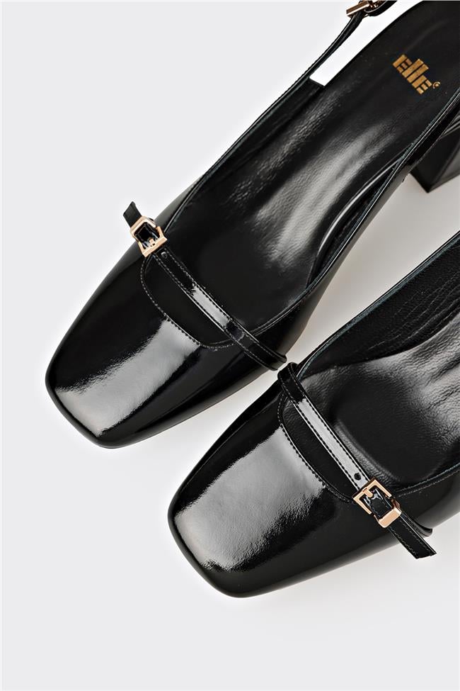 Siyah Kadın Topuklu Ayakkabı