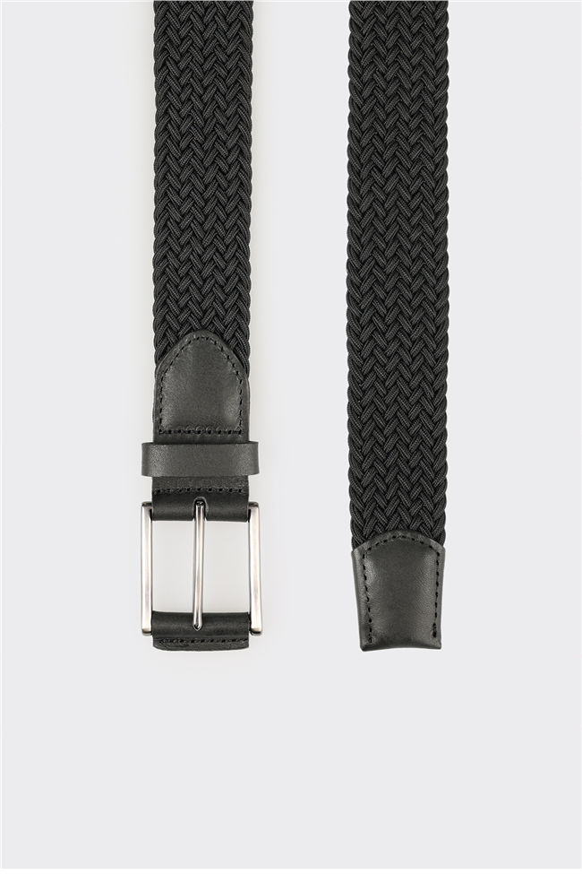 Siyah Deri Erkek Kemer