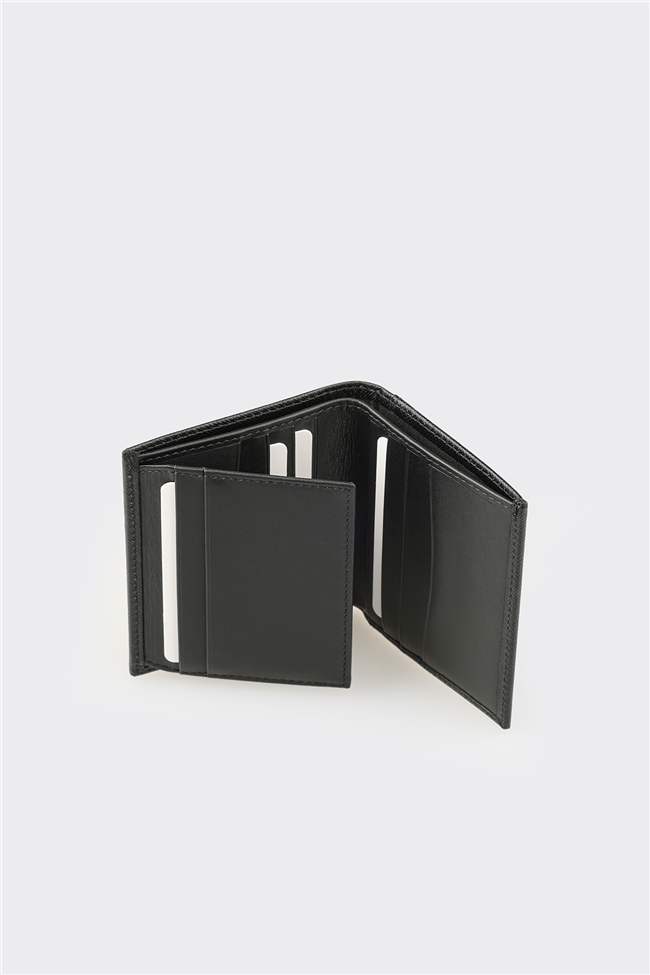 Siyah Deri Erkek Cüzdan