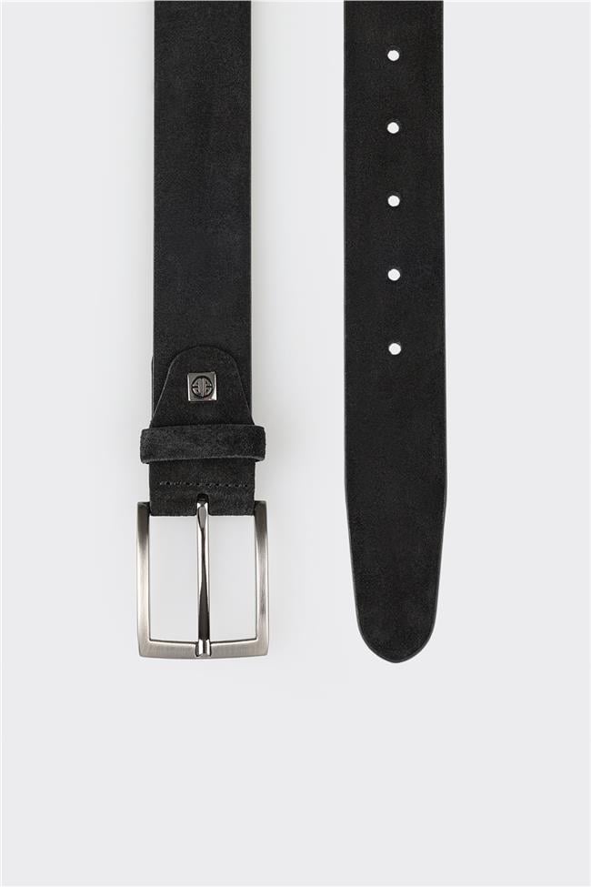 Siyah Deri Erkek Kemer