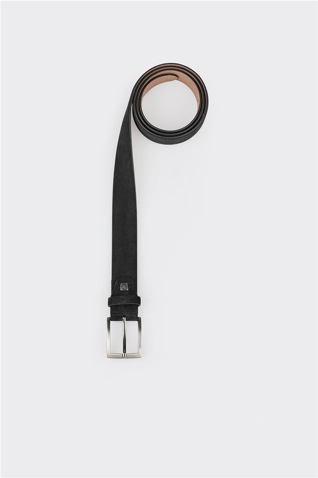 Siyah Deri Erkek Kemer