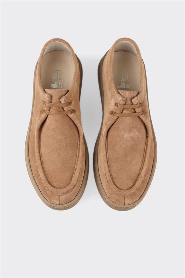 Taba Deri Erkek Spor Ayakkabı