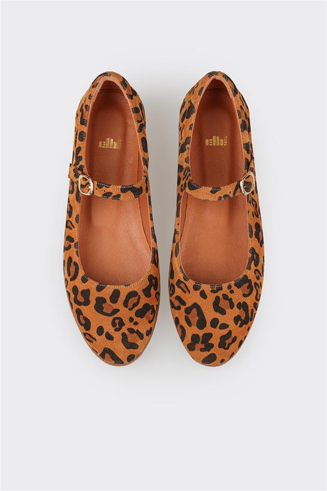 Taba Deri Kadın Babet