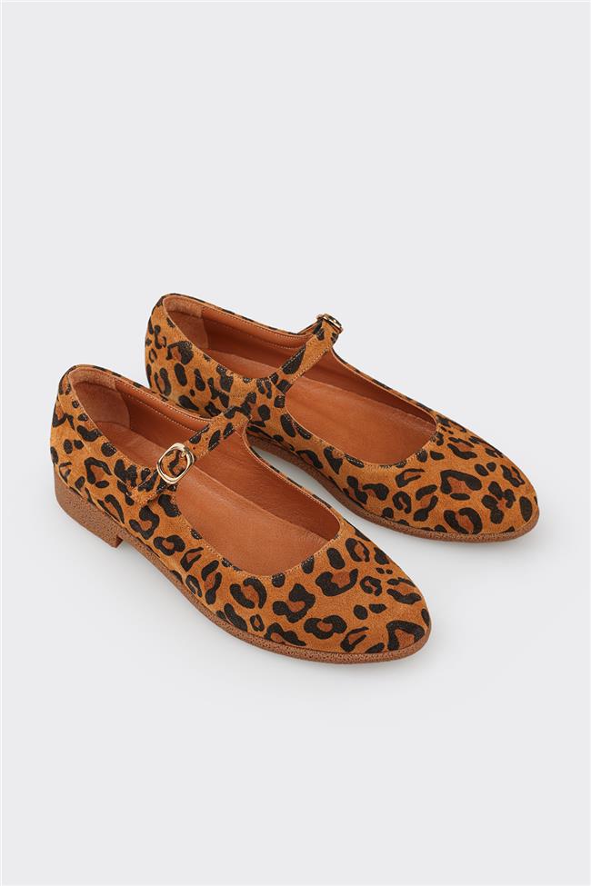 Taba Deri Kadın Babet