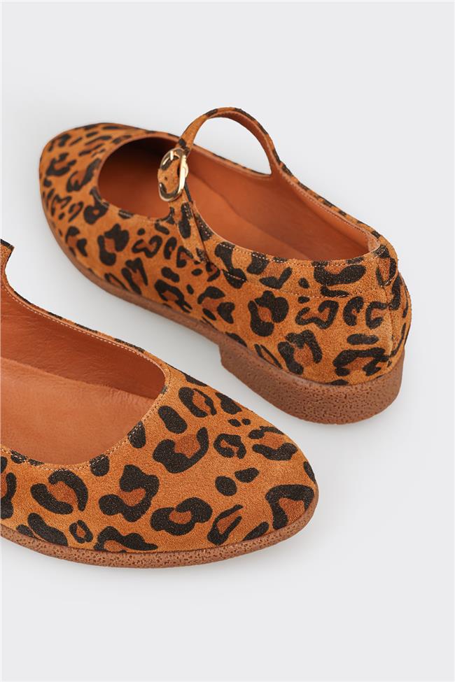 Taba Deri Kadın Babet