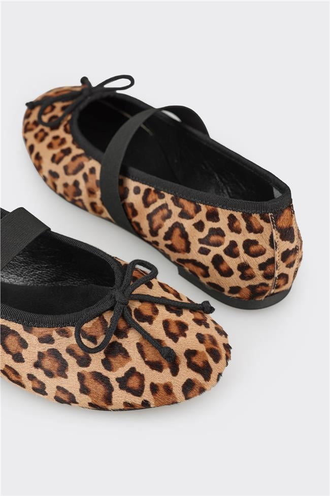 Taba Deri Kadın Günlük Ayakkabı