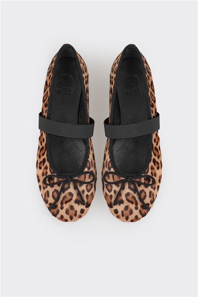 Taba Deri Kadın Günlük Ayakkabı