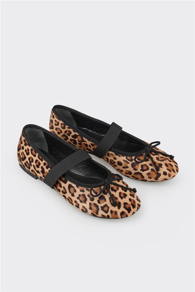 Taba Deri Kadın Günlük Ayakkabı