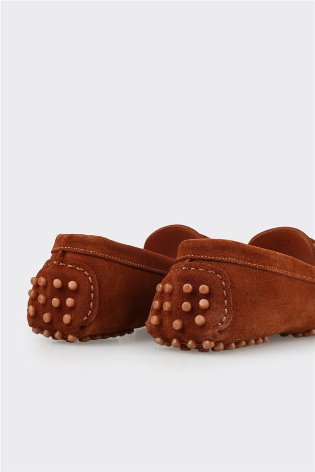 Taba Deri Kadın Günlük Ayakkabı