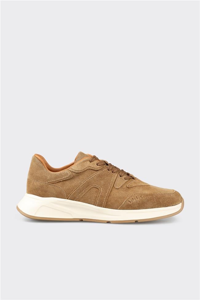 Taba Deri Kadın Günlük Ayakkabı