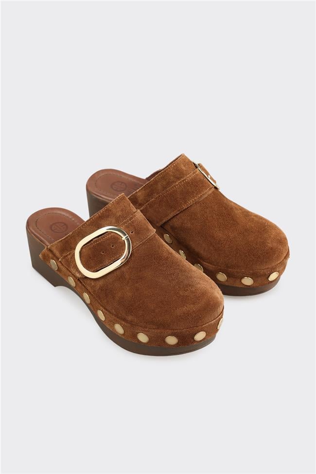 Taba Deri Kadın Terlik