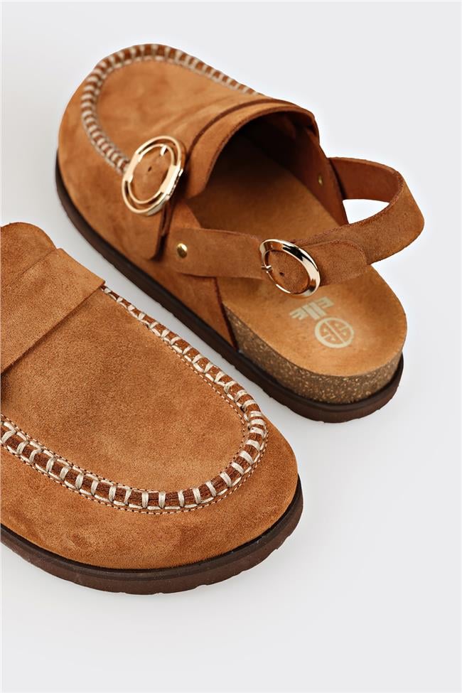 Taba Deri Kadın Terlik