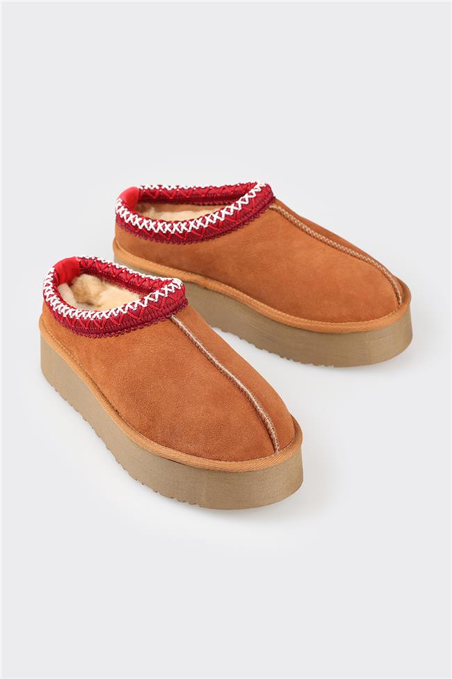 Taba Deri Kadın Terlik