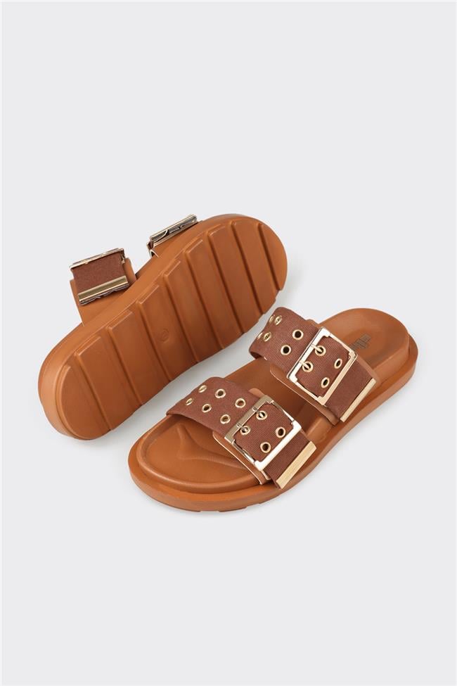 Taba Kadın Düz Terlik