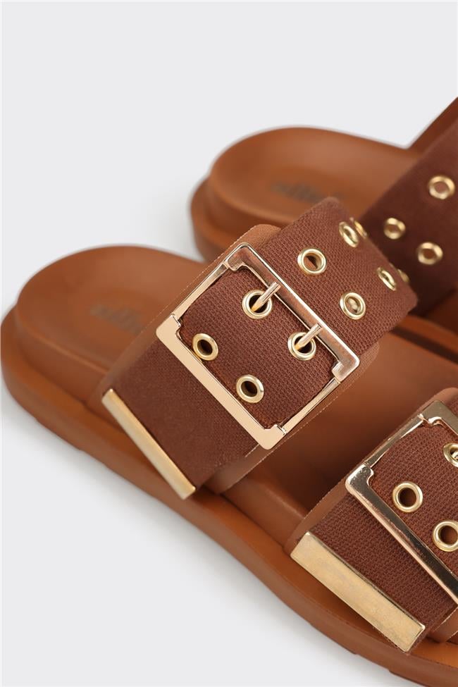 Taba Kadın Düz Terlik