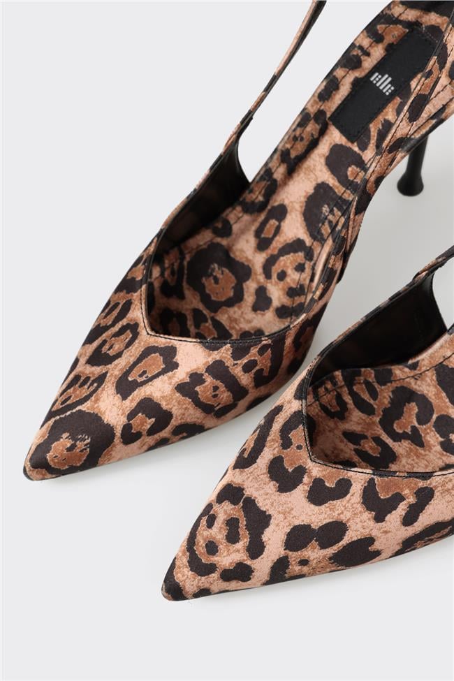 Taba Kadın Topuklu Ayakkabı