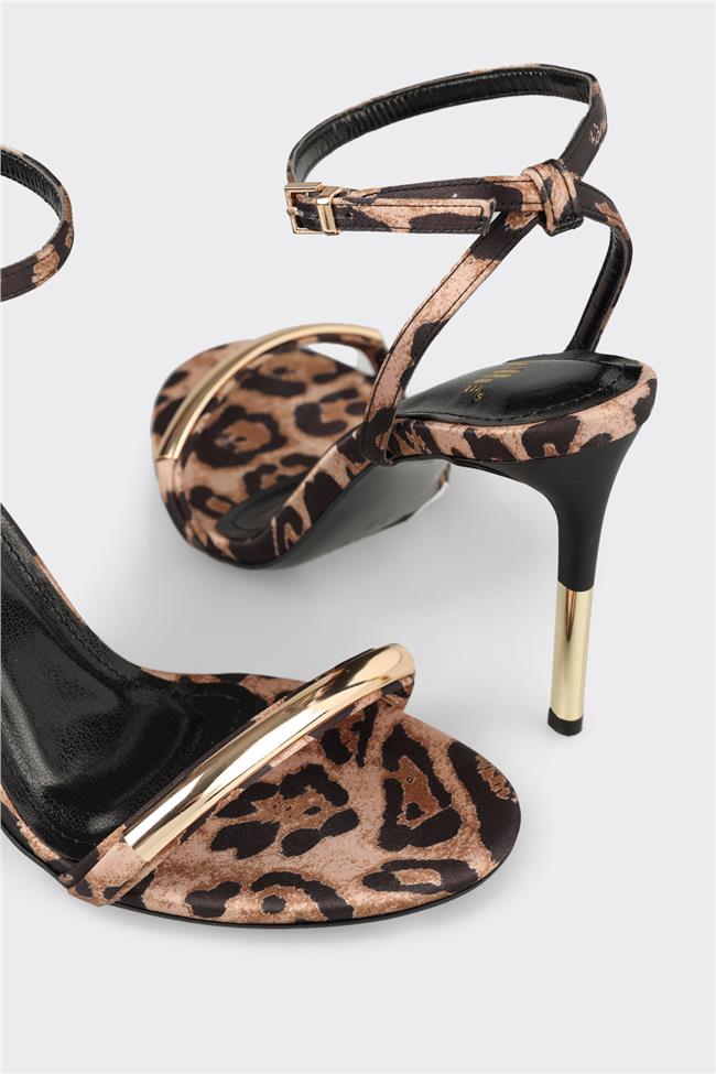 Taba Kadın Topuklu Sandalet