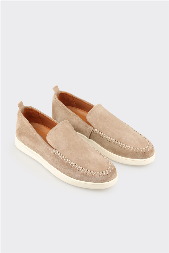 Vizon Deri Erkek Günlük Ayakkabı