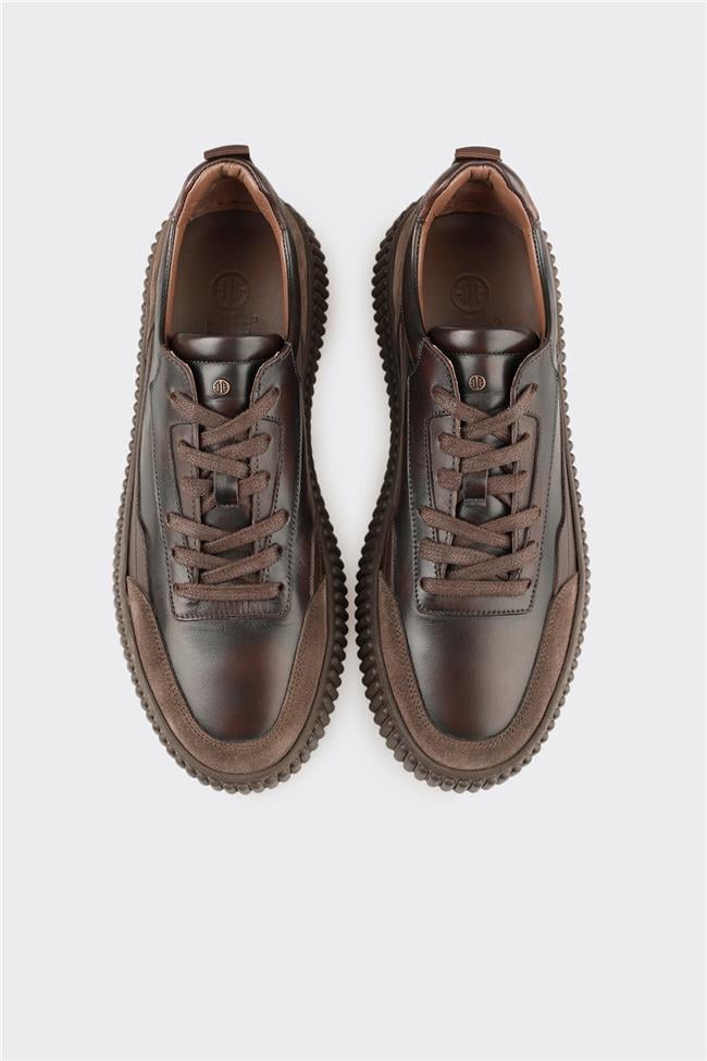 Vizon Deri Erkek Günlük Ayakkabı