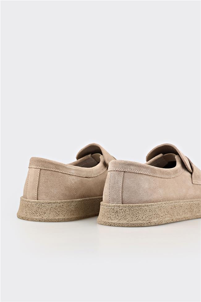 Vizon Deri Erkek Günlük Ayakkabı