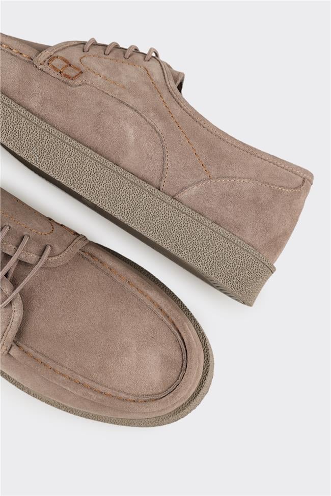 Vizon Deri Erkek Günlük Ayakkabı