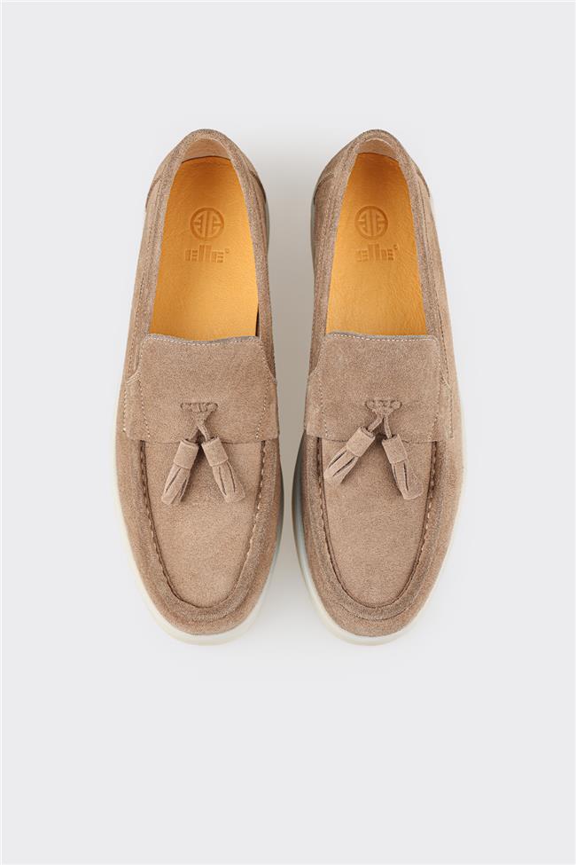 Vizon Deri Erkek Günlük Ayakkabı