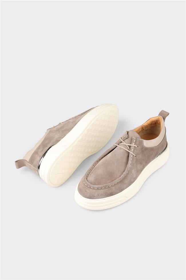 Vizon Deri Erkek Günlük Ayakkabı