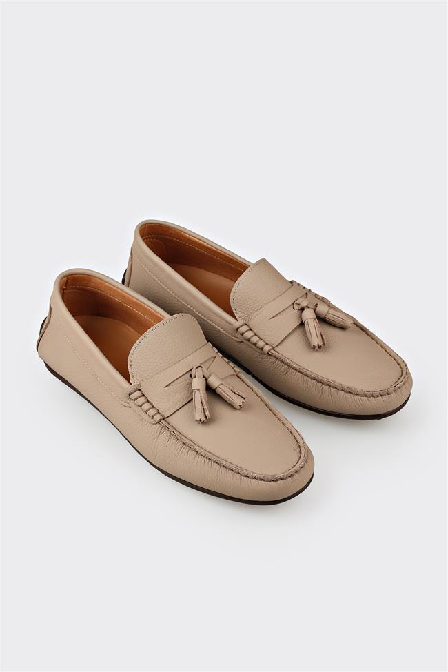 Vizon Deri Erkek Günlük Ayakkabı