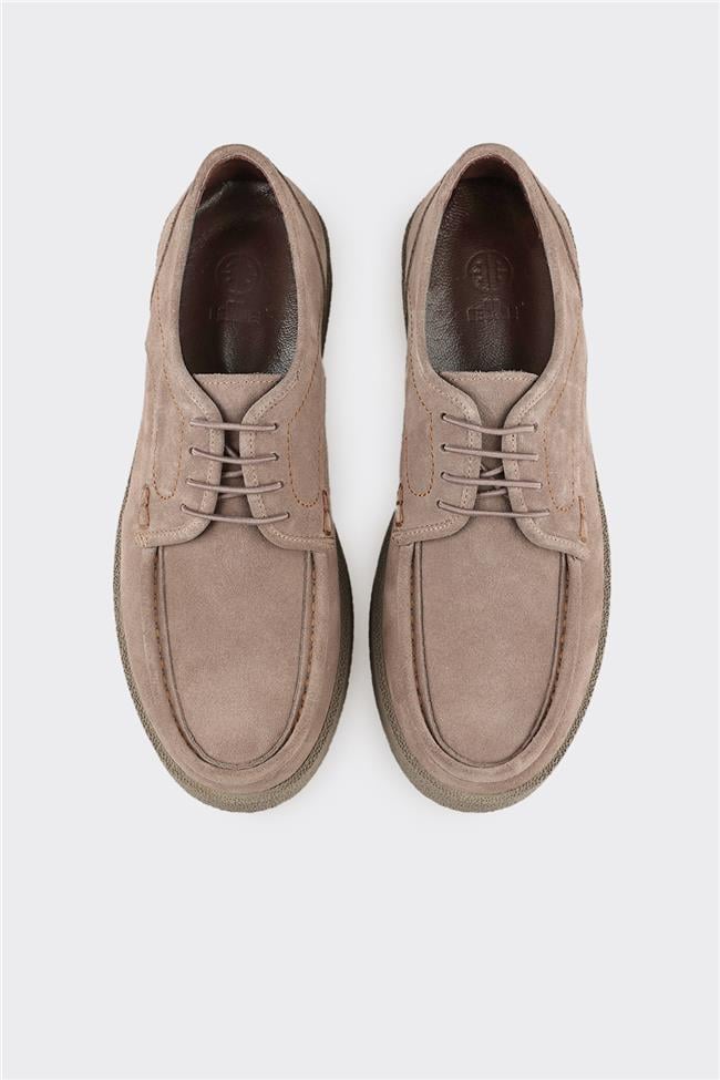 Vizon Deri Erkek Günlük Ayakkabı