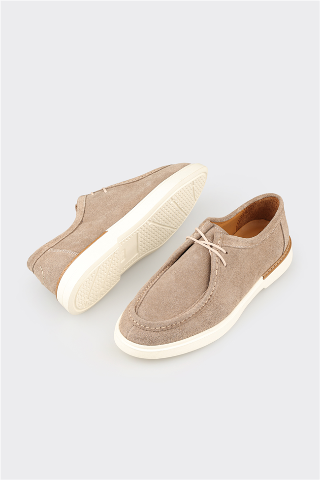 Vizon Deri Erkek Günlük Ayakkabı