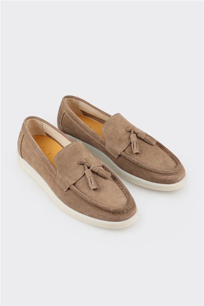 Vizon Deri Erkek Günlük Ayakkabı