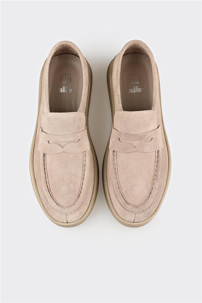 Vizon Deri Erkek Günlük Ayakkabı