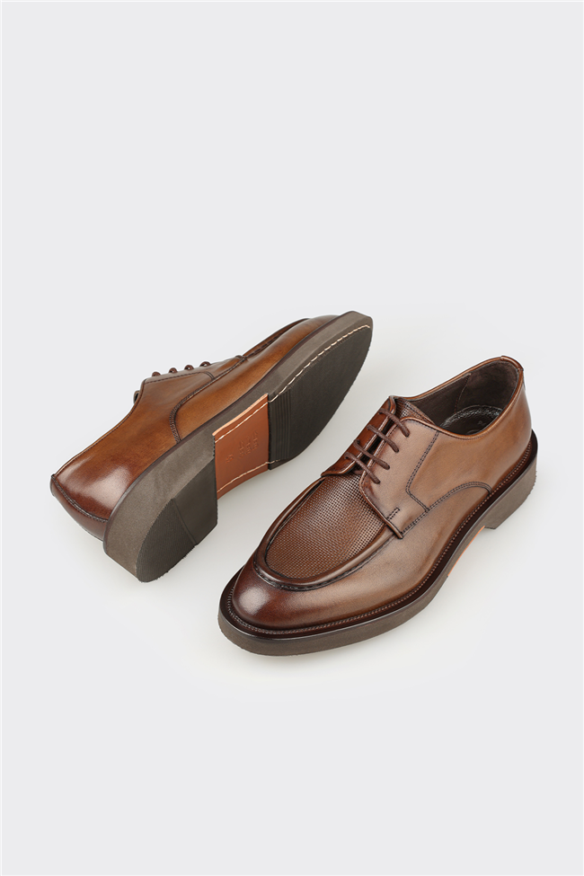 Vizon Deri Erkek Günlük Ayakkabı