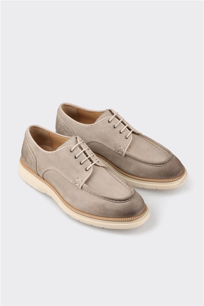 Vizon Deri Erkek Günlük Ayakkabı