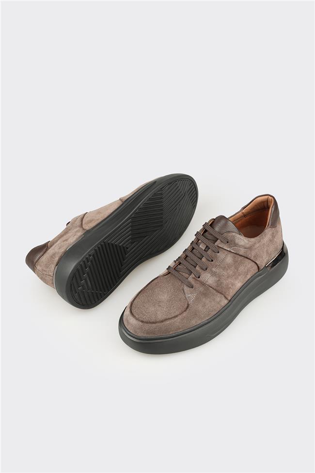 Vizon Deri Erkek Günlük Ayakkabı