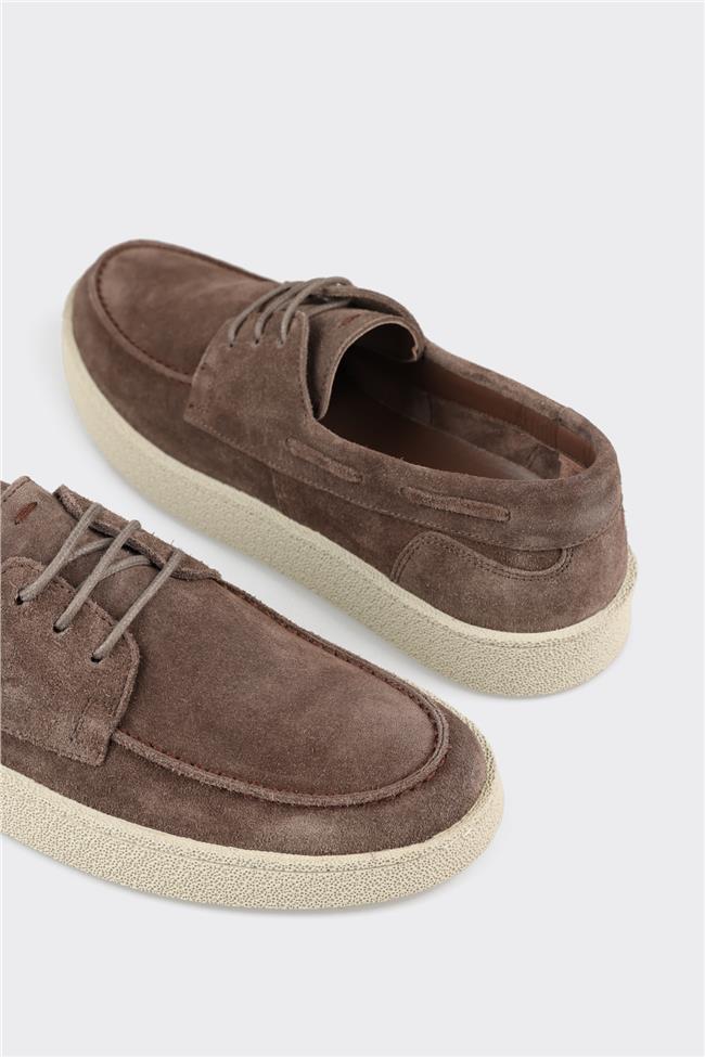 Vizon Deri Erkek Günlük Ayakkabı