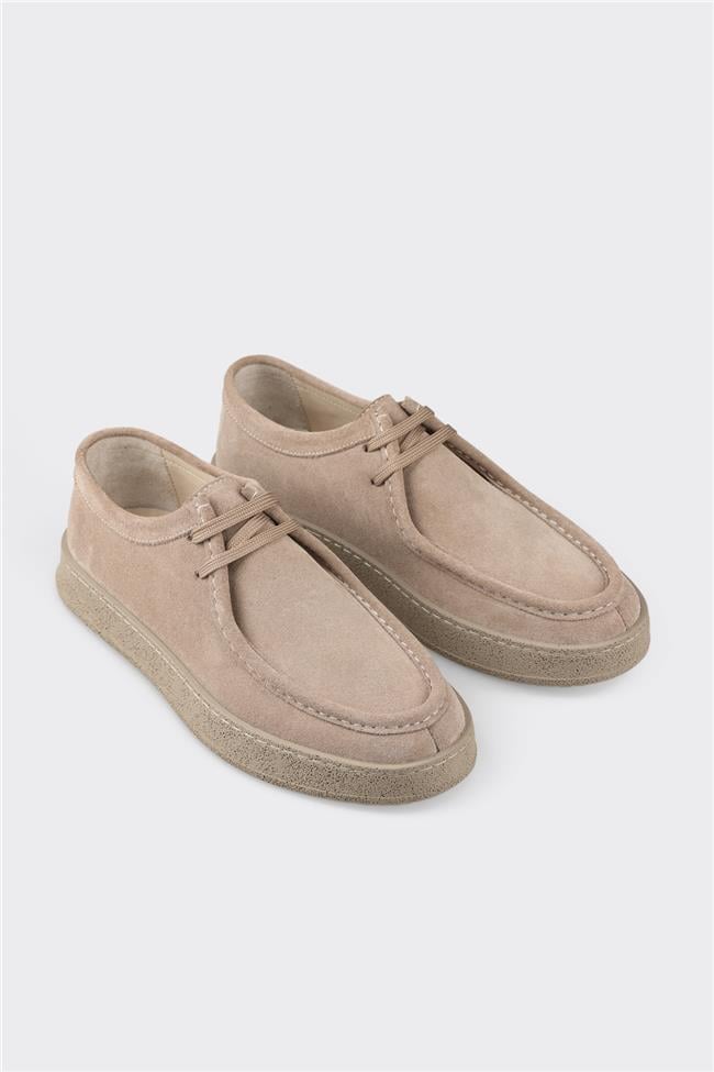 Vizon Deri Erkek Spor Ayakkabı