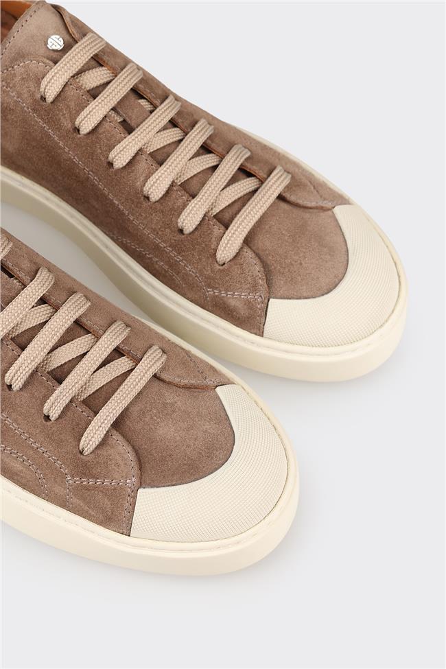 Vizon Deri Erkek Spor Ayakkabı